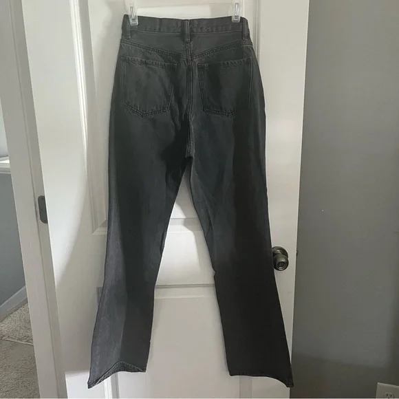 Pacsun high rise boot cut black jeans. Button fly. - Picture 6 of 8